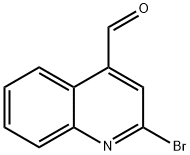 2-BROMOQUINOLINE-4-CARBOXALDEHYDE Structure