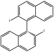 R-1,1'-BINAPHTHALENE-2,2'-DIIODO Structure
