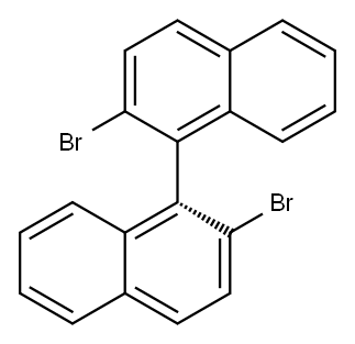 R-(+)-2,2-DIBROMO-1,1'-BINAPHTHYL Structure