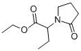 2-(2-OXO-PYRROLIDIN-1-YL)-BUTYRIC ACID ETHYL ESTER Structure