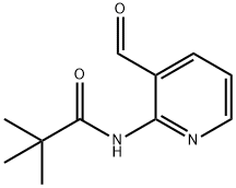 N-(3-FORMYL-2-PYRIDINYL)-2,2-DIMETHYLPROPANAMIDE Structure