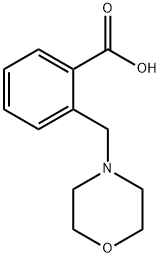 2-MORPHOLIN-4-YLMETHYLBENZOIC ACID Structure