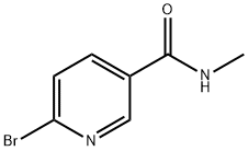 N-methyl 2-bromo-5-pyridinecarboxamide Structure