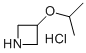 3-ISOPROPOXY-AZETIDINE HYDROCHLORIDE Structure