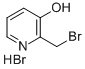 2-BROMOMETHYL-3-HYDROXYPYRIDINE HYDROBROMIDE Structure