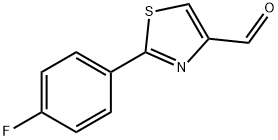 2-(4-FLUORO-PHENYL)-THIAZOLE-4-CARBALDEHYDE Structure