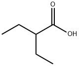 2-Ethylbutyric acid  Structure