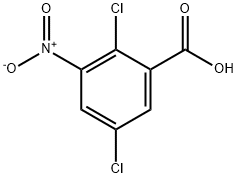 2,5-Dichloro-3-nitrobenzoic acid Structure