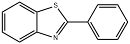 2-Phenylbenzothiazole Structure