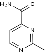 4-Pyrimidinecarboxamide,2-methyl- Structure