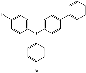 4,4'-DIBROMO-4''-PHENYLTRIPHENYLAMINE Structure
