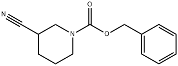 1-N-Cbz-3-cyanopiperidine Structure