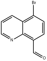 5-BROMOQUINOLINE-8-CARBALDEHYDE Structure