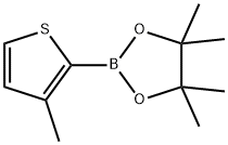 3-METHYLTHIOPHENE-2-BORONIC ACID PINACOL ESTER Structure