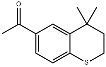 6-Acetyl-4,4-dimethylthio-chroman Structure