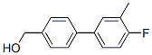 4-(4-Fluoro-3-methylphenyl)benzyl alcohol Structure