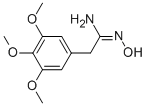 N-HYDROXY-2-(3,4,5-TRIMETHOXY-PHENYL)-ACETAMIDINE Structure