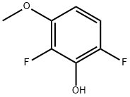 2,6-DIFLUORO-3-METHOXYPHENOL Structure