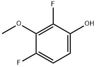 2,4-DIFLUORO-3-METHOXYPHENOL Structure