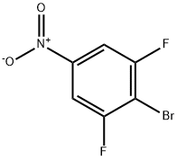 3,5-Difluoro-4-broMonitrobenzene Structure