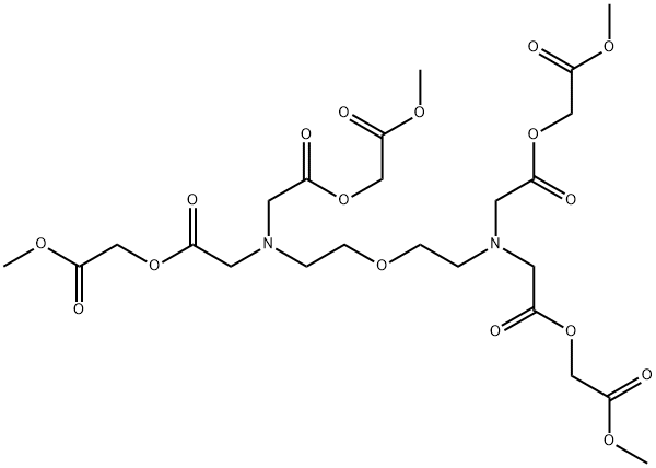 Tetraacetoxymethyl Bis(2-aminoethyl) Ether N,N,NNTetraacetic Acid Structure