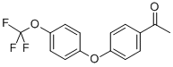 1-[4-(4-TRIFLUOROMETHOXY-PHENOXY)-PHENYL]-ETHANONE Structure