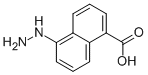 5-HYDRAZINO-NAPHTHALENE-1-CARBOXYLIC ACID Structure