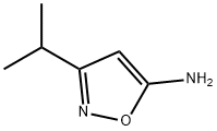 3-ISOPROPYLISOXAZOL-5-AMINE Structure