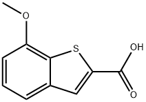 7-Methoxybenzo[b]thiophene-2-carboxylic acid Structure
