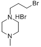 PIPERAZINE, 1-(3-BROMOPROPYL)-4-METHYL-, HYDROBROMIDE (1:1) Structure