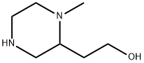 2-(1-methylpiperazin-2-yl)ethanol Structure
