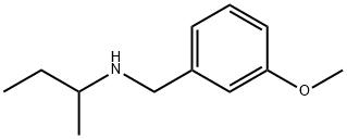 N-(3-METHOXYBENZYL)BUTAN-2-AMINE Structure