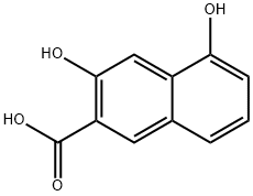 3,5-DIHYDROXY-2-NAPHTHOIC ACID Structure