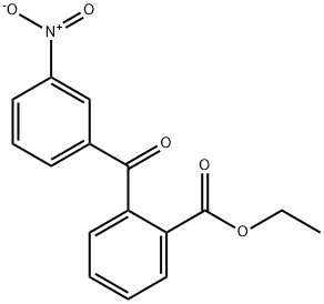 2-ETHOXYCARBONYL-3'-NITROBENZOPHENONE Structure