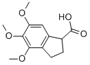 4,5,6-TRIMETHOXYINDAN-1-CARBOXYLIC ACID Structure