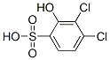 3,4-DICHLORO-2-HYDROXYBENZENEFULFONIC ACID Structure