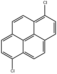 1,6-dichloropyrene Structure