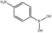 4-Aminophenylboronic acid Structure