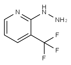 3-(Trifluoromethyl)pyrid-2-ylhydrazine Structure