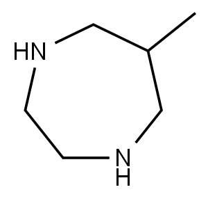 6-Methyl-[1,4]diazepane Structure