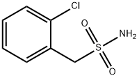 Benzenemethanesulfonamide, 2-chloro- Structure