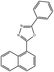 2-(1-NAPHTHYL)-5-PHENYL-1,3,4-OXADIAZOLE Structure