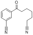 7-(3-CYANOPHENYL)-7-OXOHEPTANENITRILE Structure