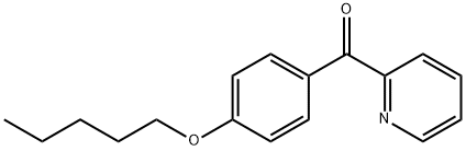 2-(4-PENTYLOXYBENZOYL)PYRIDINE Structure