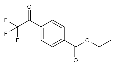 4'-CARBOETHOXY-2,2,2-TRIFLUOROACETOPHENONE Structure