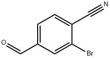 3-Bromo-4-cyanobenzaldehyde Structure