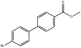 METHYL 4'-BROMO[1,1'-BIPHENYL]-4-CARBOXYLATE Structure