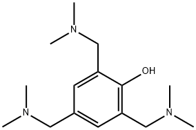 Tris(dimethylaminomethyl)phenol  Structure