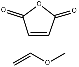 Poly(methyl vinyl ether-alt-maleic anhydride) Structure