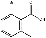 2-Bromo-6-methylbenzoic acid Structure